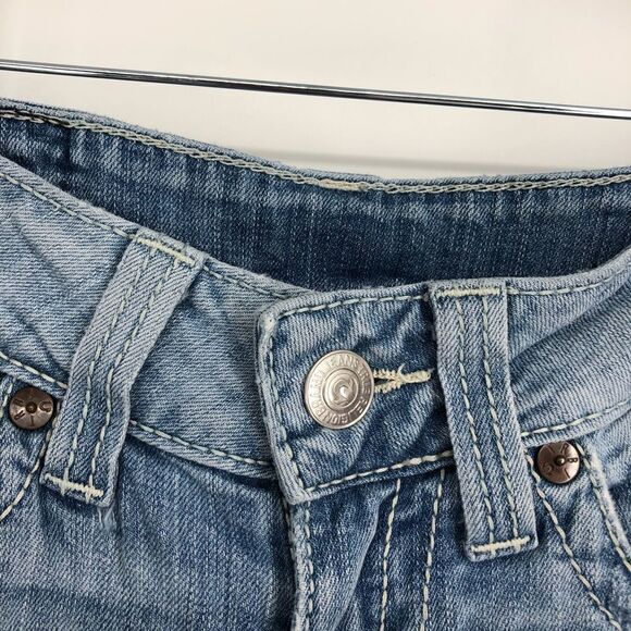 TRUE RELIGION Straight Skinny Jeans Light Wash - Picture 6 of 9